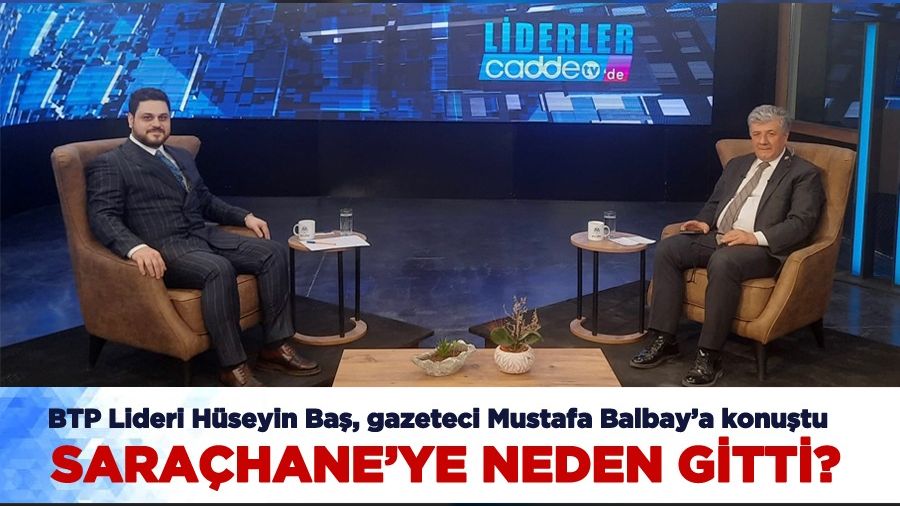 BTP liderinden çarpıcı açıklamalar