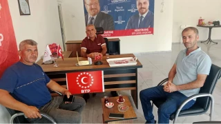 BTP Mardin Derik�te vatanda�larla bulu�tu