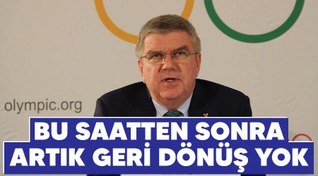 Bu saatten sonra artık geri dönüş yok