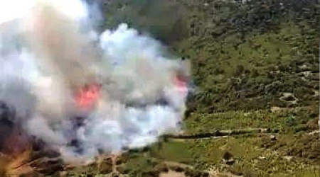 Burdur Bucak'ta orman yangını