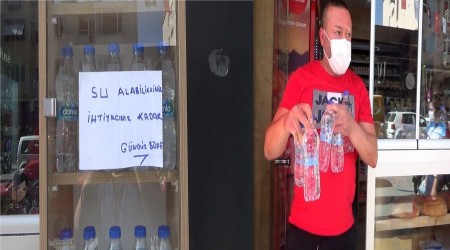 Burdur'da askıda su kampanyası