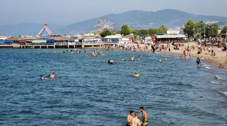 Bursa'da deniz sezonu açıldı