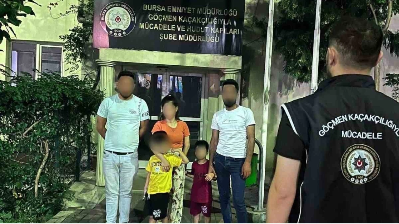 Bursa'da göçmen kaçakçılığı operasyonu: 1 organizatör yakalandı
