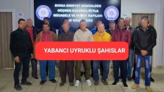 Bursa'da kaak gmen operasyonu: 33 kii yakaland