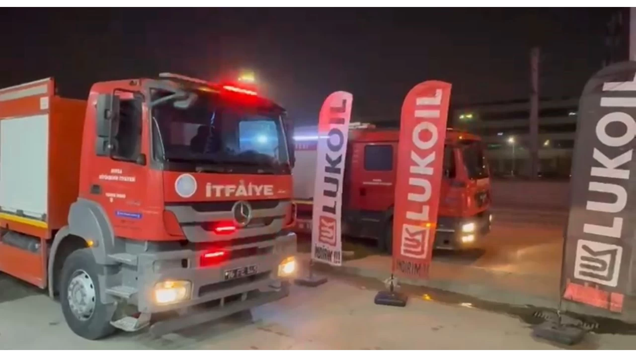 Bursa'da korkutan yangın