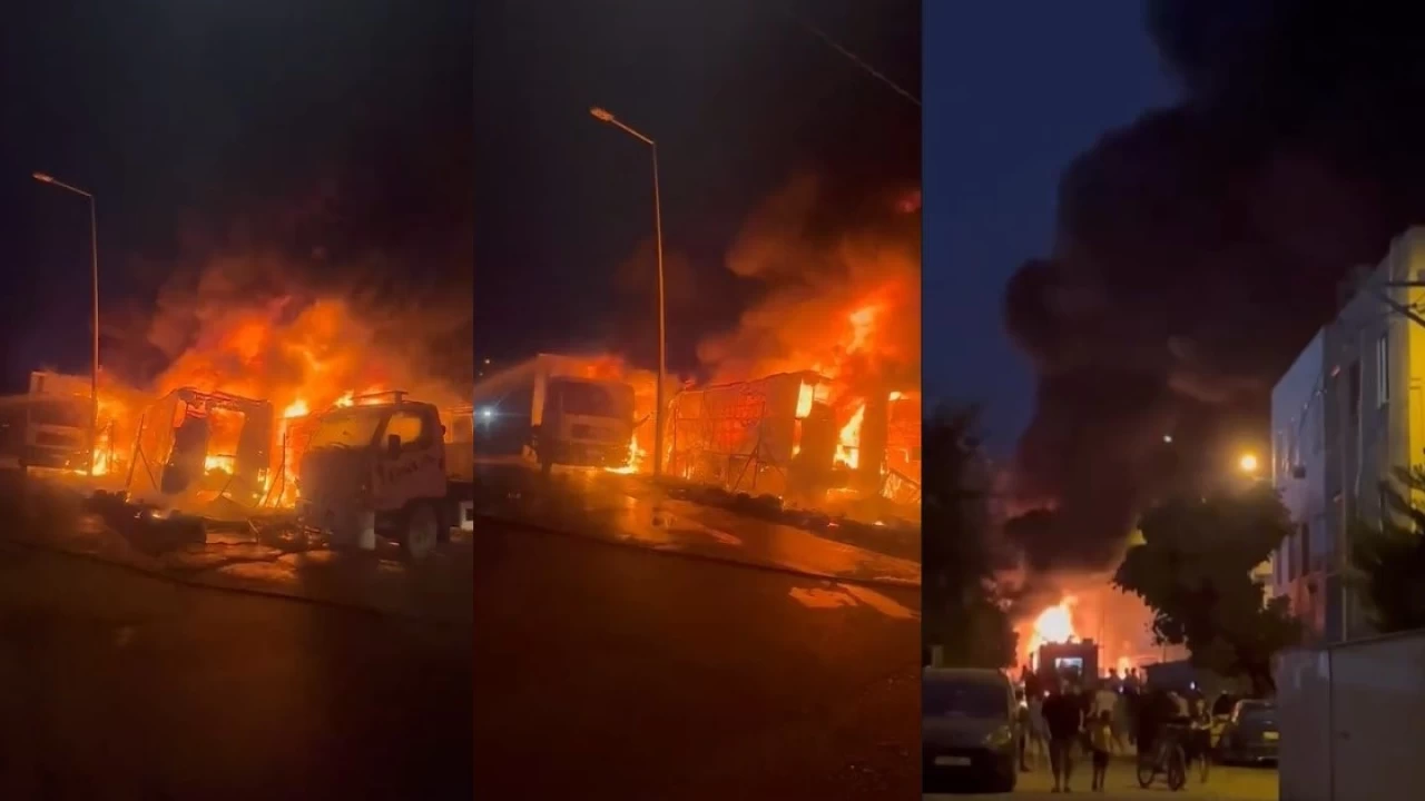 Bursa'da ortalık savaş alanına döndü