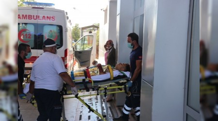 Çam kozalağı toplarken akıma kapıldı