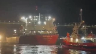 Çanakkale Boğazı'nda yük gemisi makine arızası yaptı