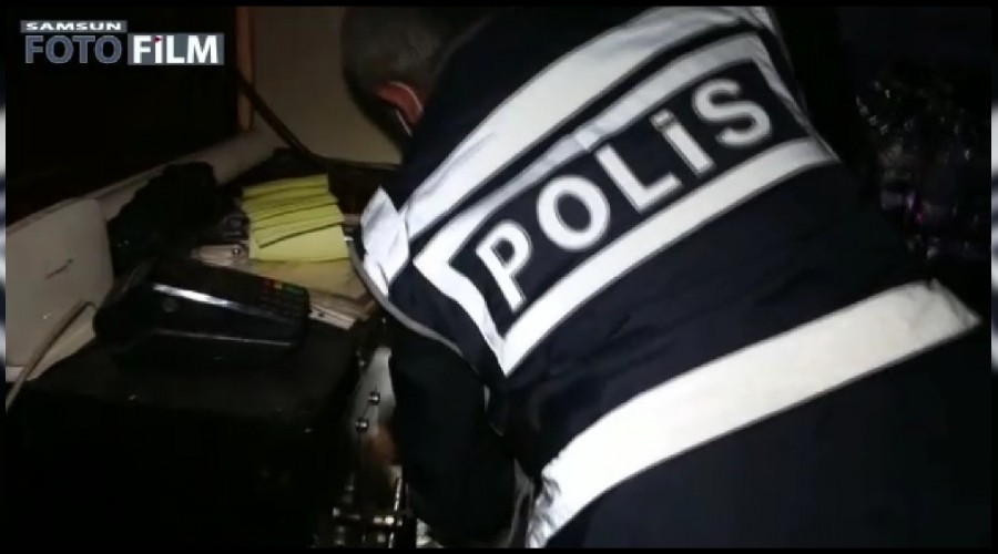 Çarşamba'da 203 polisle asayiş uygulaması düzenlendi