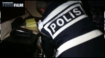 Çarşamba'da 203 polisle asayiş uygulaması düzenlendi