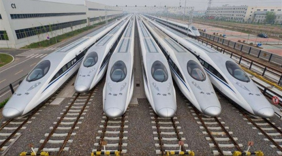 Çin tüm kentlere hızlı tren hattı yapacak