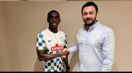 Cisse bu kez Rize için döndü