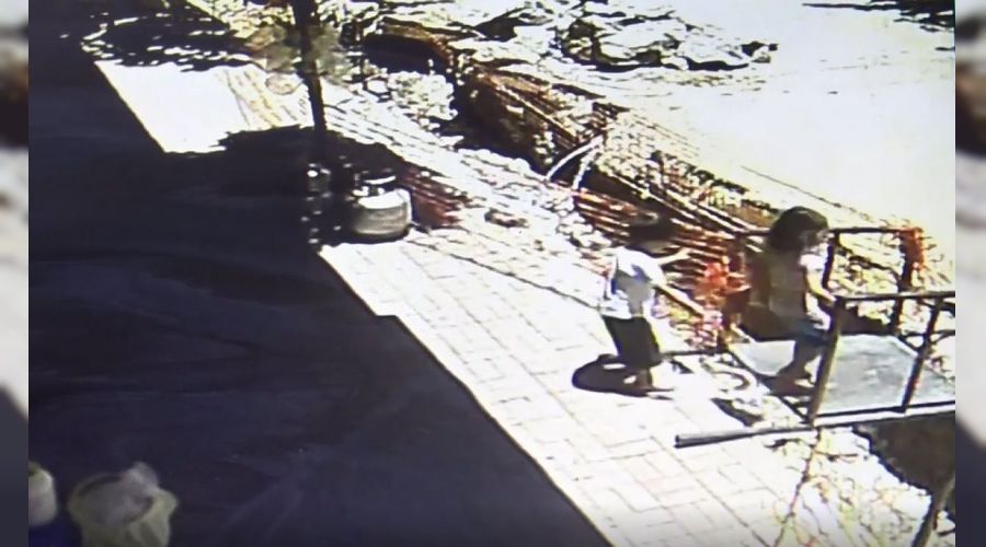 Çocuğun imdadına üniversiteli genç yetişti