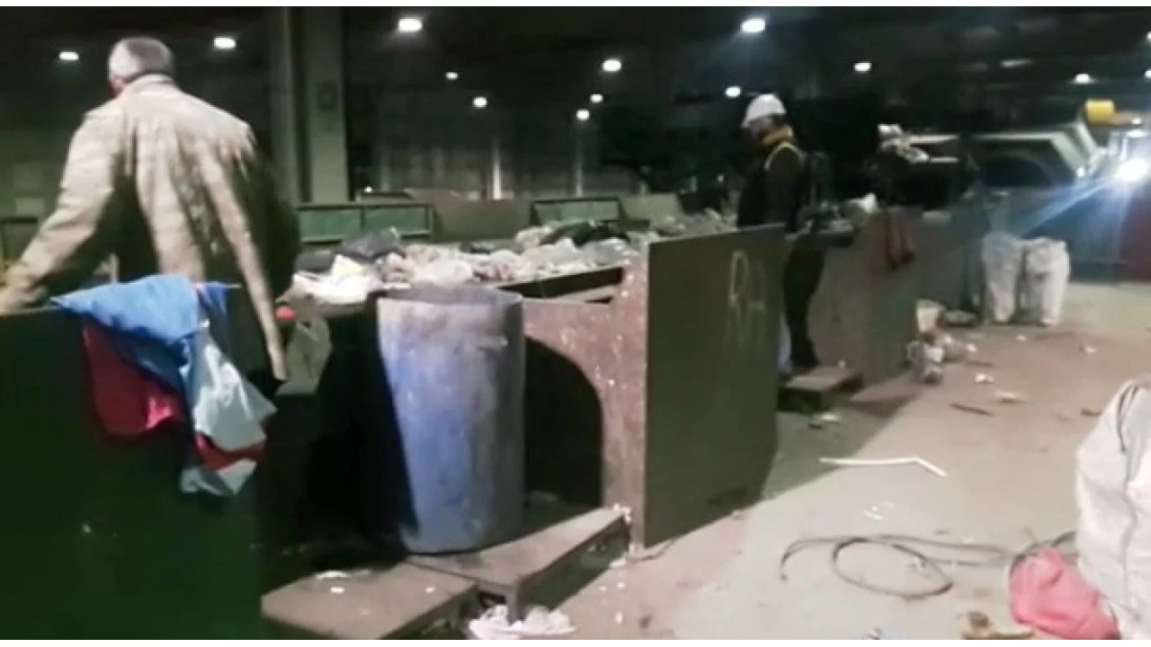 ��p ayr��t�r�rken bebek cesedi bulundu