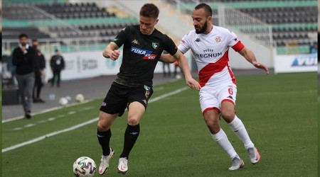 Denizli'de tatsız tuzsuz maç