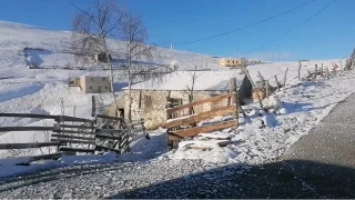 Do�u Karadeniz yaylalar�na k�� geri geldi