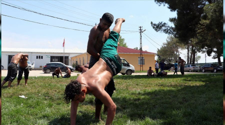Edirneli pehlivanların Kırkpınar heyecanı