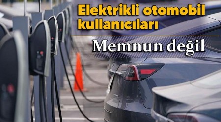 Elektrikli otomobil kullanclar memnun deil