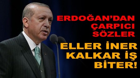 Eller iner kalkar, iş biter !