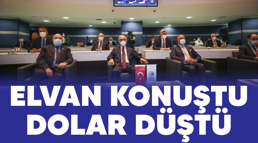 Elvan konu�tu, dolar d��t�