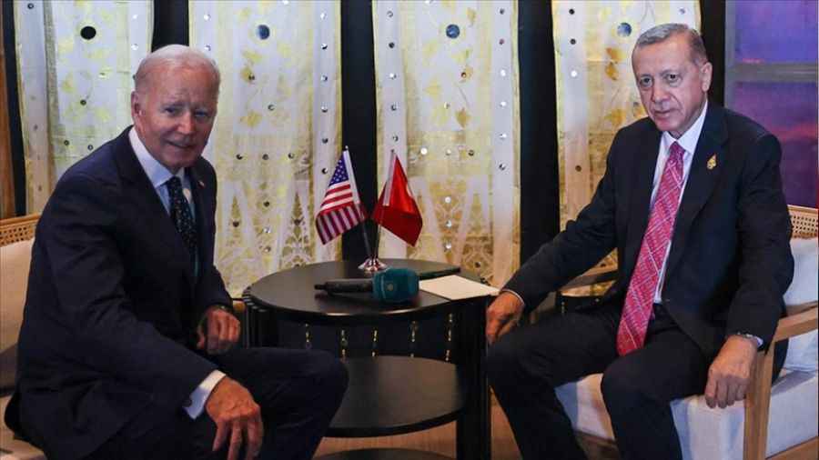 Erdoğan, Biden ile görüştü