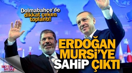 Erdoğan Mursi'ye sahip çıktı!