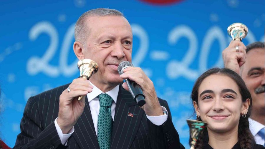 Erdoğan yeni eğitim öğretim yılı açılışına katıldı