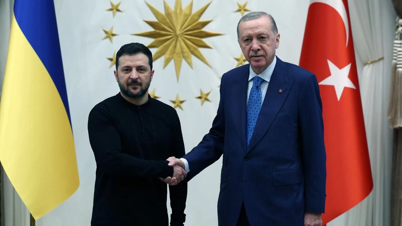 Erdoan, Zelenskiy ile telefonda grt
