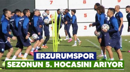 Erzurumspor sezonun 5. hocasını arıyor