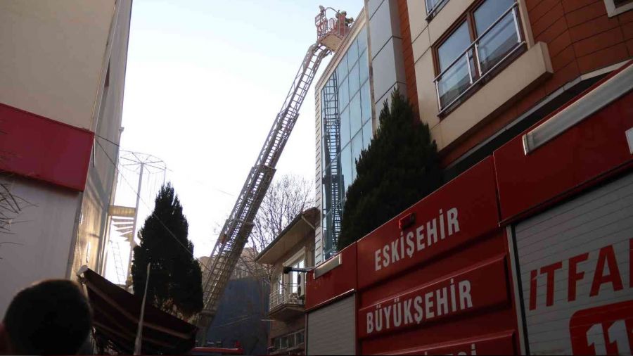 Eski�ehir'de korkutan yang�n