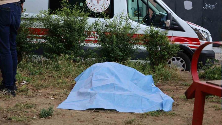 Evinin önündeki parkta intihar etti