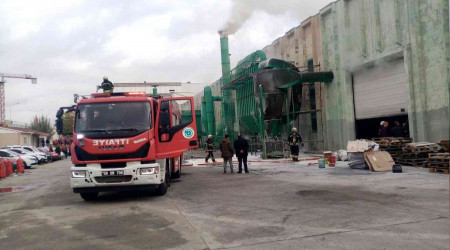 Fabrikada yangın sonrası patlama