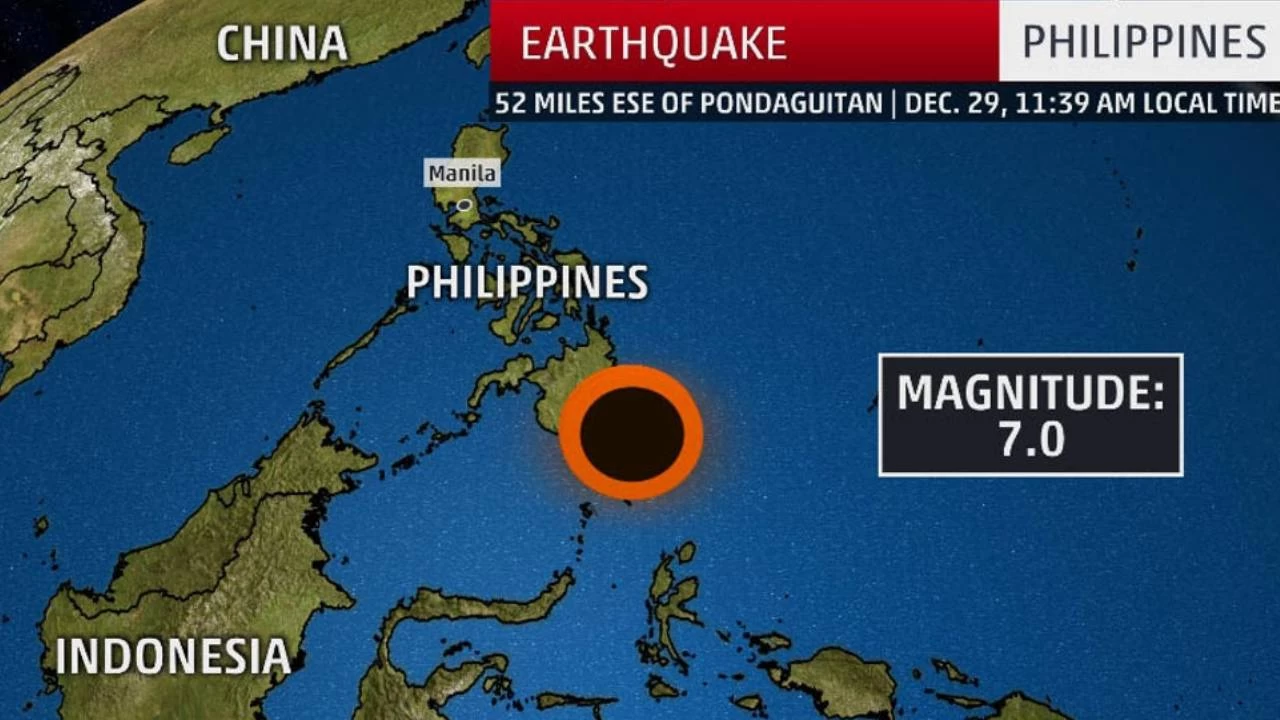 Filipinler'de 7.6'nın ardından 7 büyüklüğünde deprem