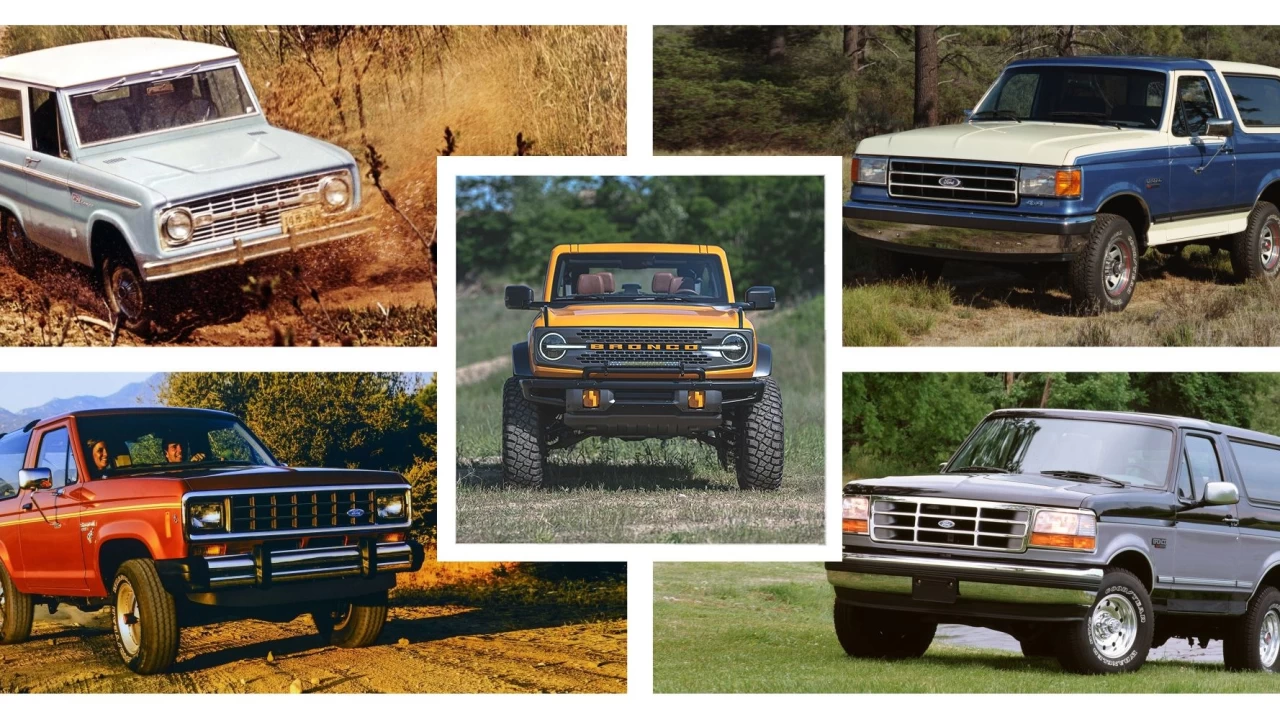 Ford Bronco'nun uzun ve macera dolu tarihi