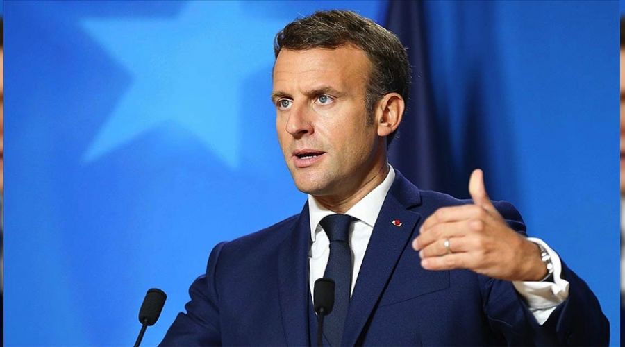 Fransa'da Macron inie geti