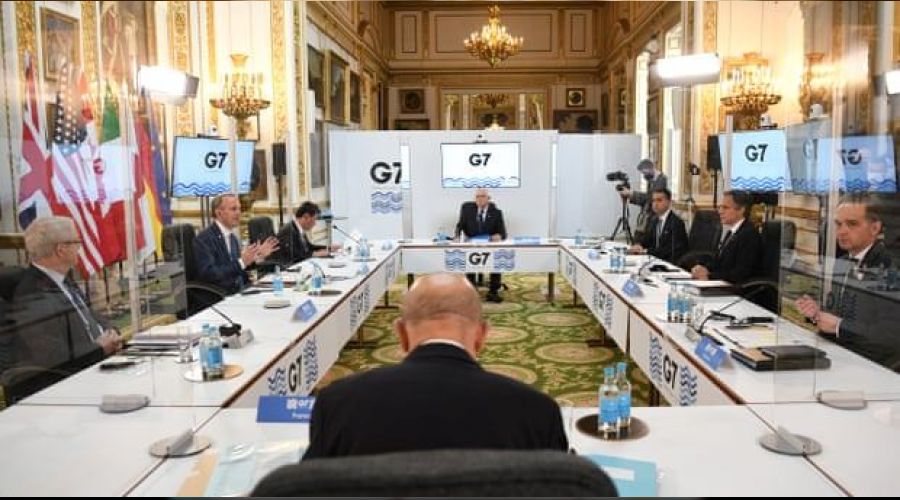 G7 bakanları Çin ve Rusya'yı hedef aldı