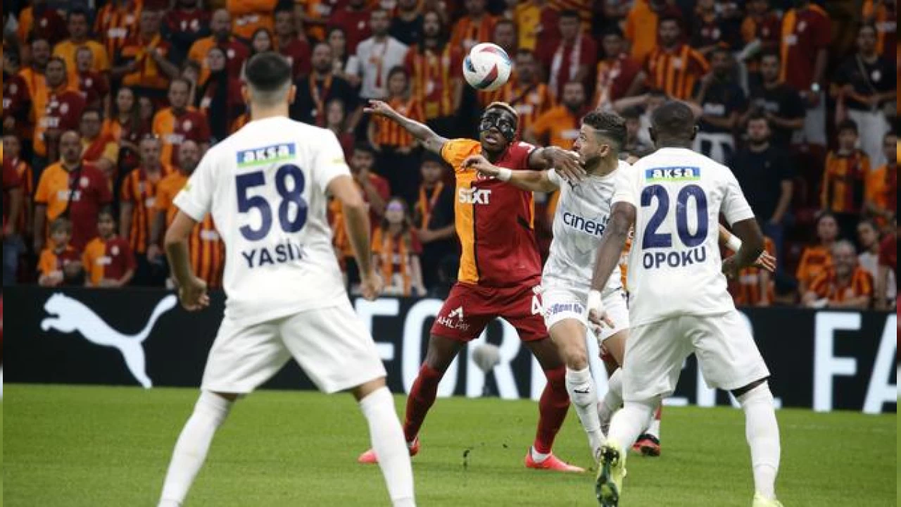 Galatasaray'a evinde b�y�k �ok 