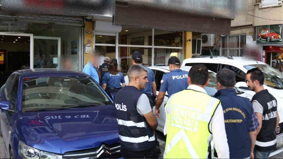 Gaziantep'te araç kiralama firmaları denetlendi