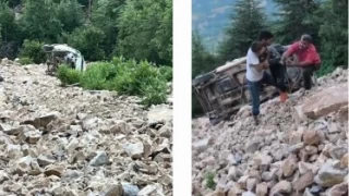 Gaziantep'te yayla yolunda feci kaza: 3 l, 1 yaral