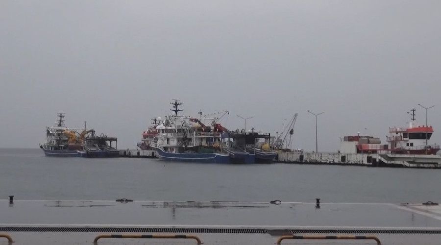 Gemiler rota değiştirdi, balıkçılar açılamadı