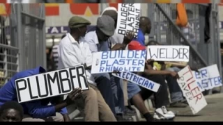 Güney Afrika'da işsizlik had safhada
