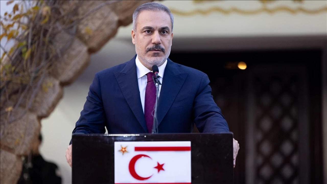 Hakan Fidan'da Kıbrıs için '2 devletli çözüm' açıklaması