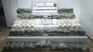 Hakkari'de uyuşturucu operasyonu