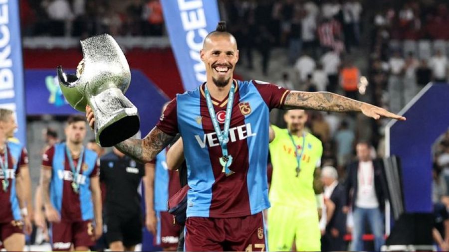 Hamsik Trabzonspor taraftar�na veda edecek