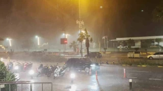 Hatay'da kuvvetli yağış etkili oldu