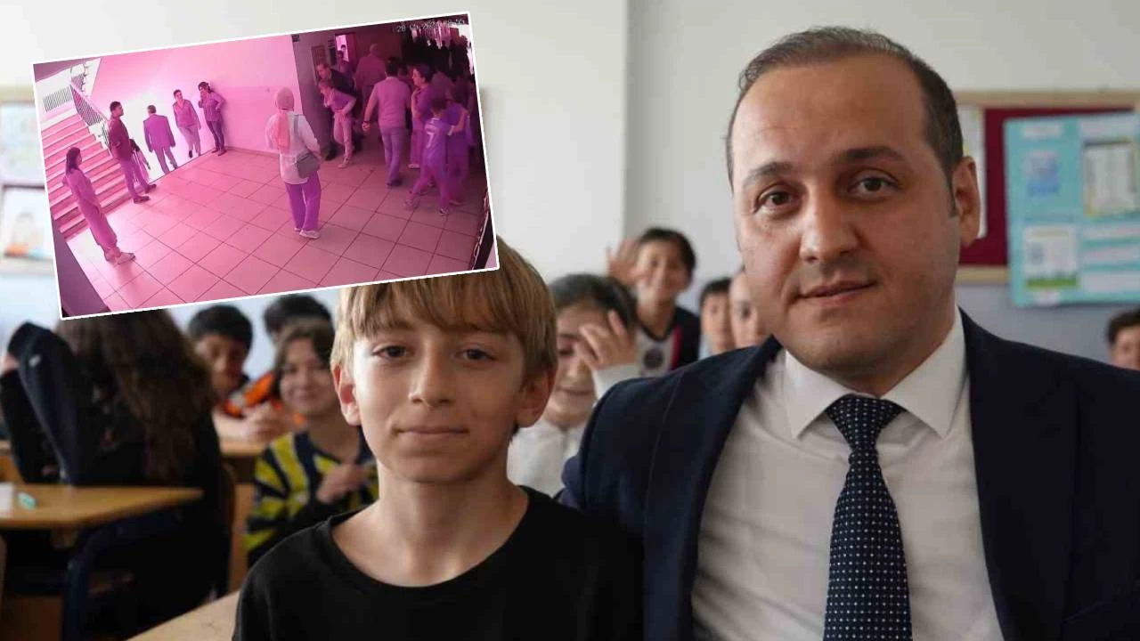 Heimlich manevras ile rencisinin hayatn kurtaran okul mdr: Herkes ilk yardm renmeli