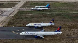 İflas eden Onur Air uçakları havaalanında çürüyor