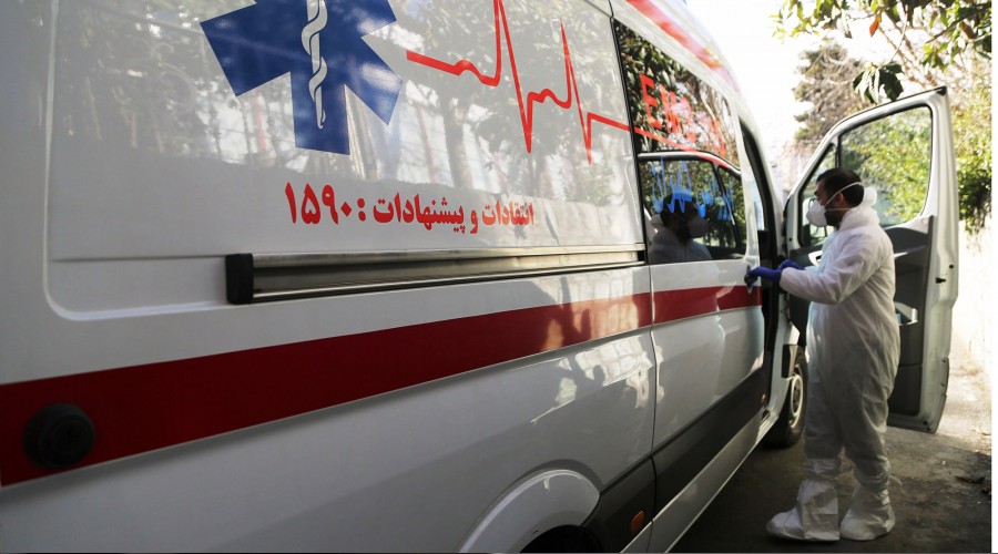 ran'da 24 saatte 486 kii Kovid-19'dan ld