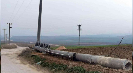 İşçi yüksek gerilime kapıldı