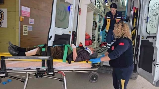 Ik ihlali kaza getirdi: 2 yaral